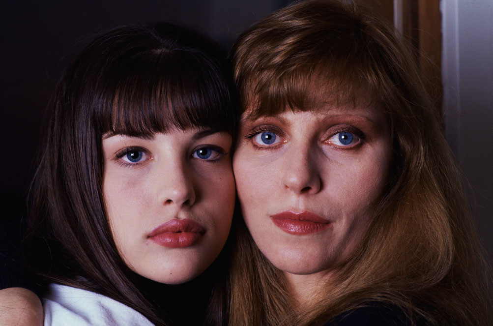 with mom - Bebe Buell