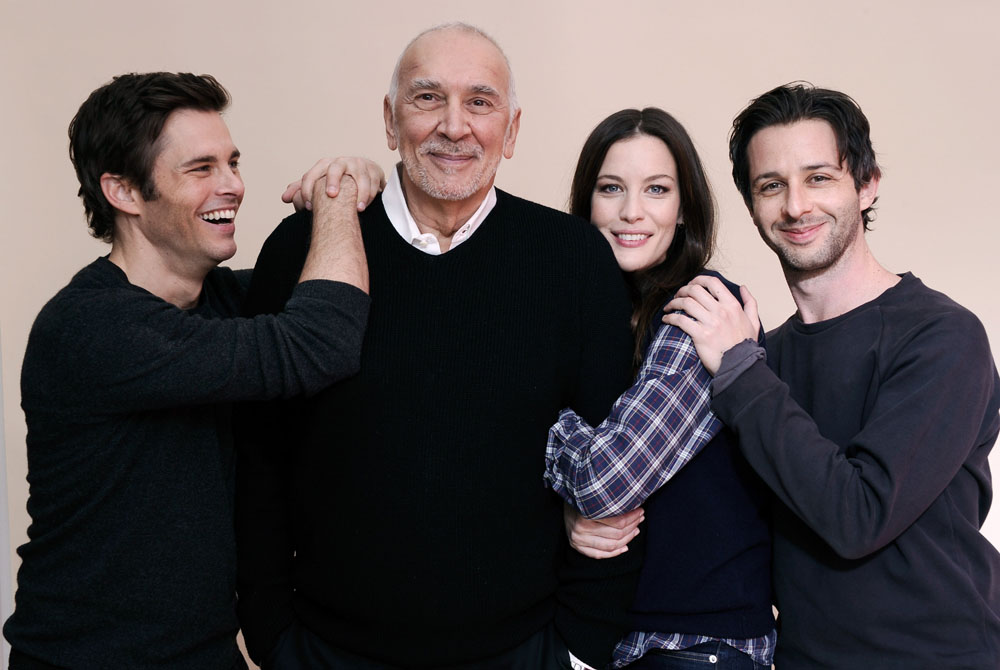 with James Marsden, Frank Langella and Jeremy Strong 
