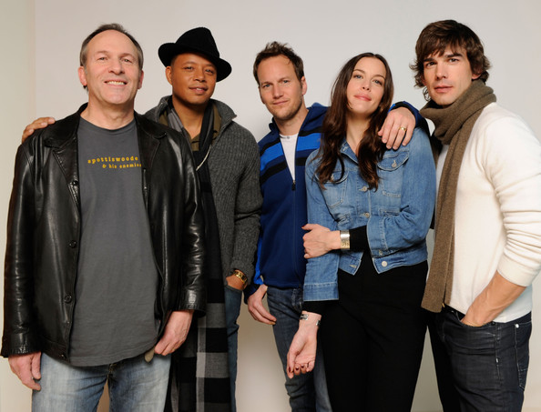 with Matthew Chapman, Terence Howard, Patrick Wilson and Christopher Gorham at The Samsung Galaxy Tab Lift