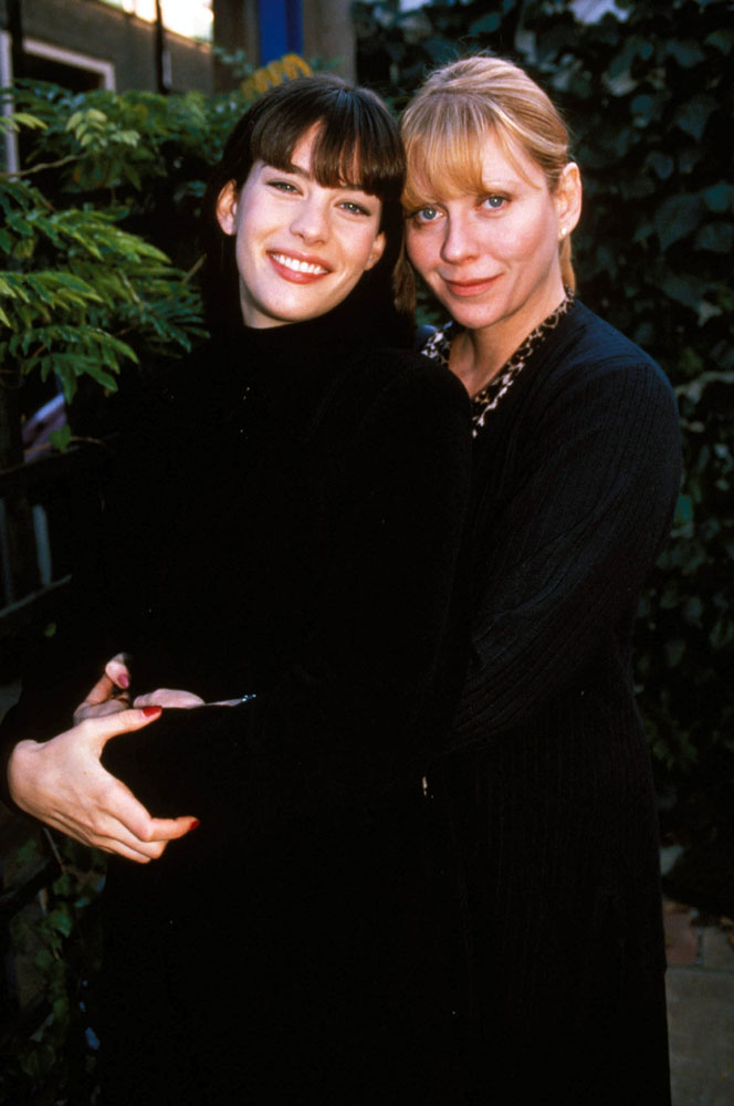 with mom - Bebe Buell