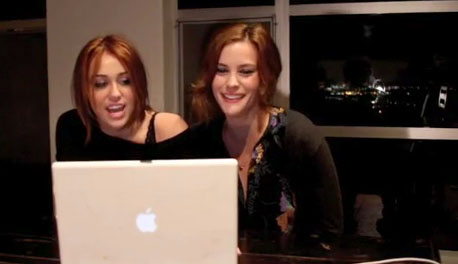with Miley Cyrus