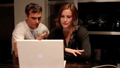 with Joaquin Phoenix