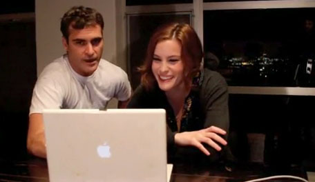 with Joaquin Phoenix