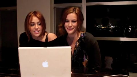 with Miley Cyrus