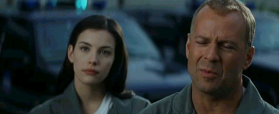 with Bruce Willis