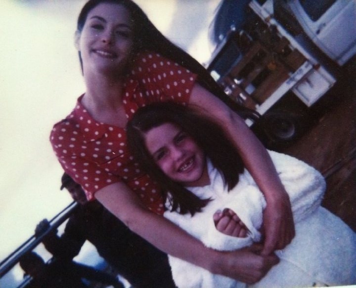 On the set - with Scarlet Forge