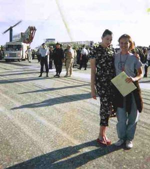 On the set - with Shannon Thomas