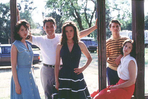 with Joanna Going, Billy Crudup, Jennifer Connelly and Joaquin Phoenix