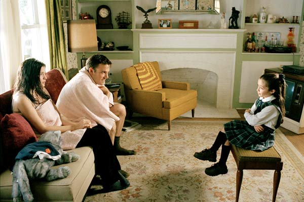 with Ben Affleck and Raquel Castro