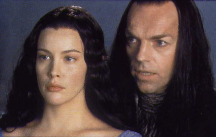 with Hugo Weaving
