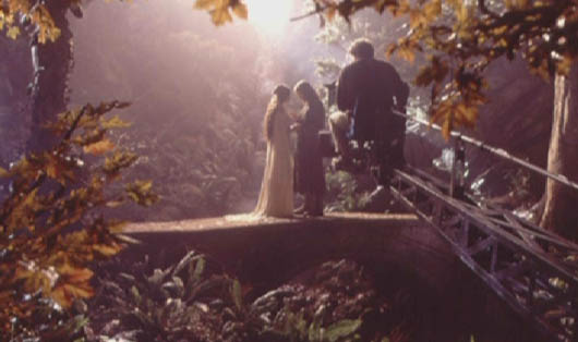 On the set