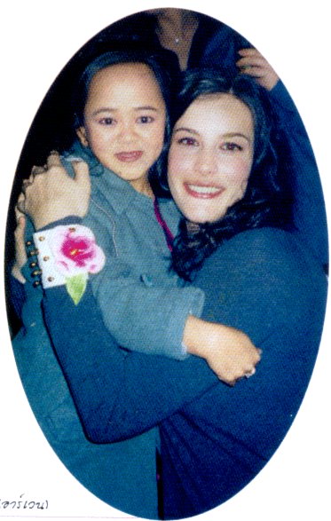 On the set - with Fon (Pippin's scale Double)