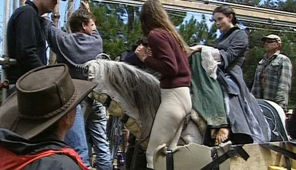 On the set