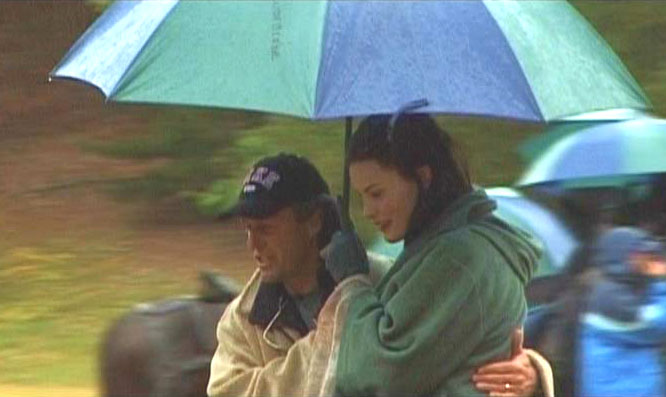 On the set