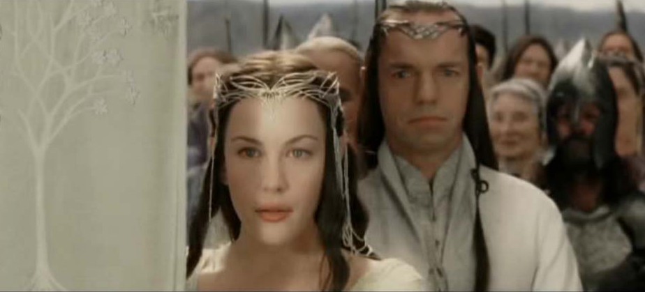 with Hugo Weaving