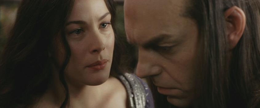with Hugo Weaving