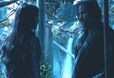 with Viggo Mortensen - from The Two Towers - Special Edition DVD