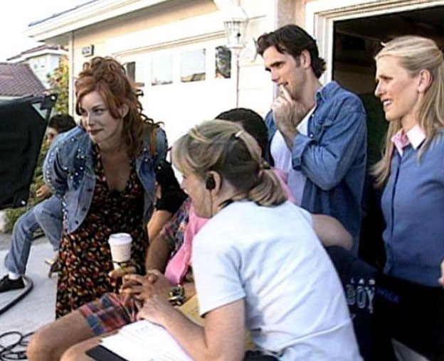 On the set