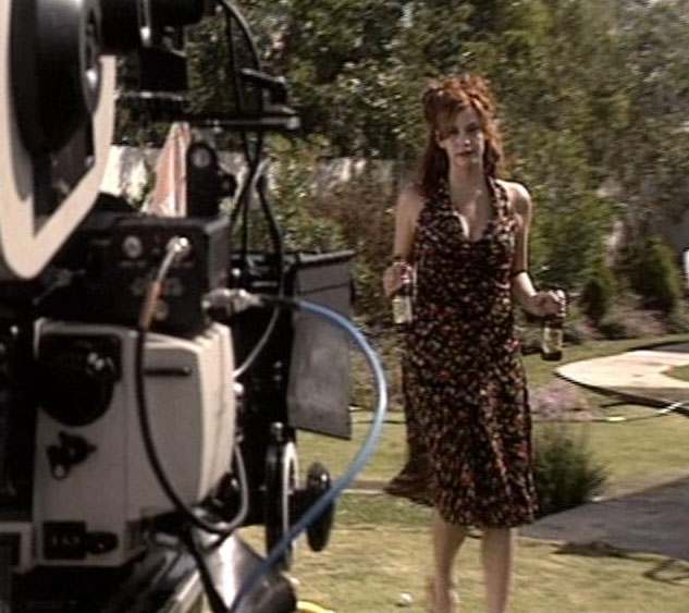 On the set