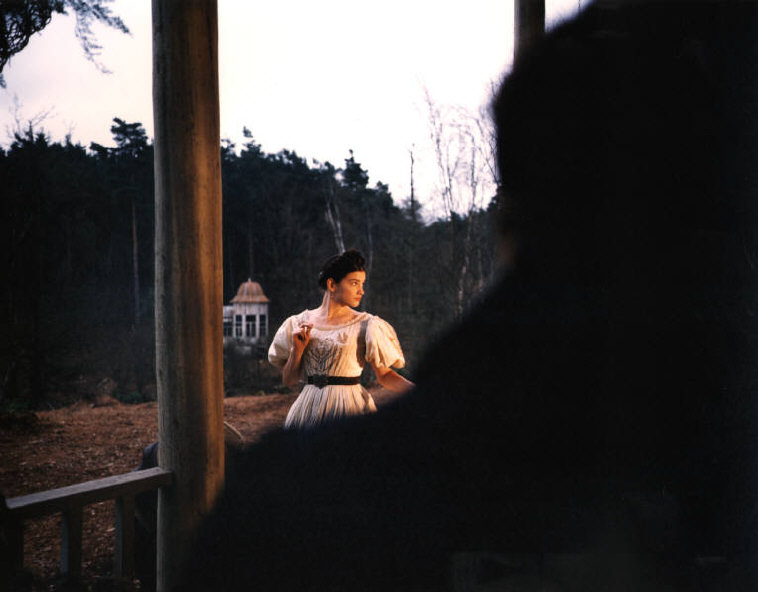 On the set