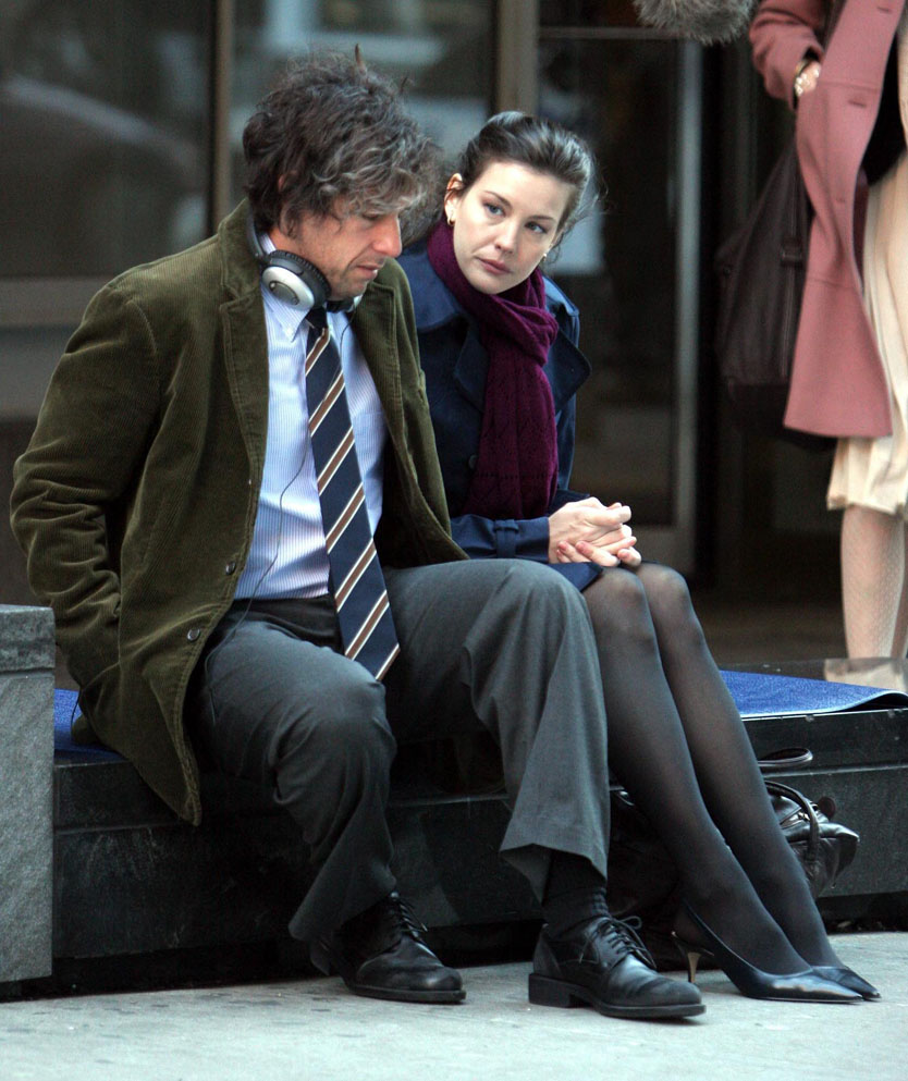 On the set with Adam Sandler, March 4th 2006