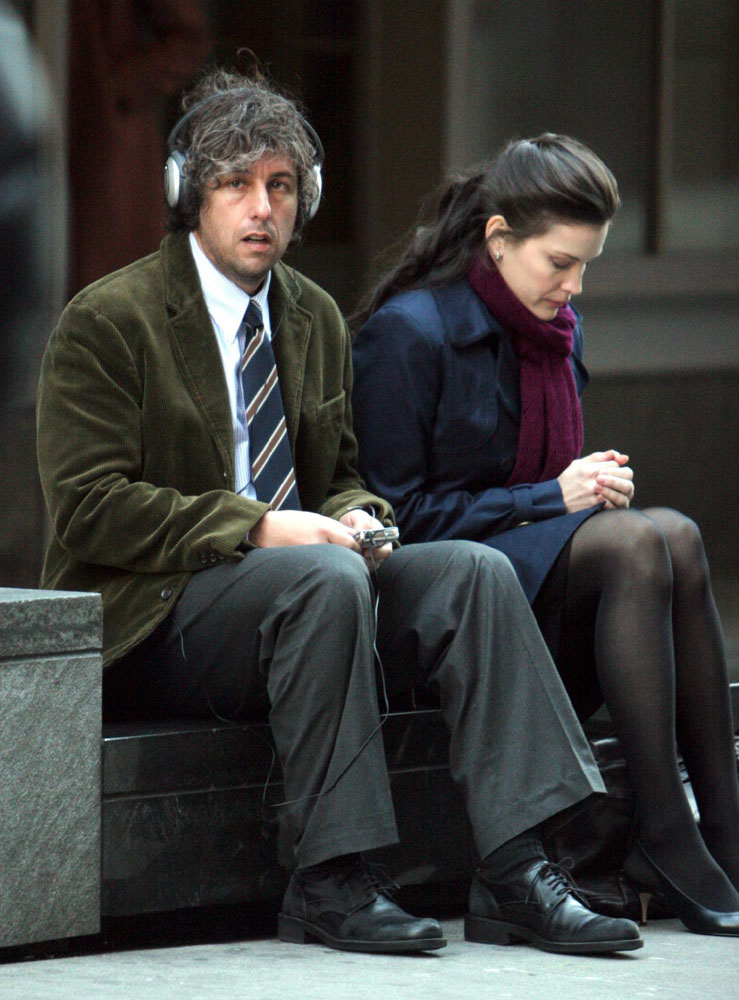 On the set with Adam Sandler, March 4th 2006