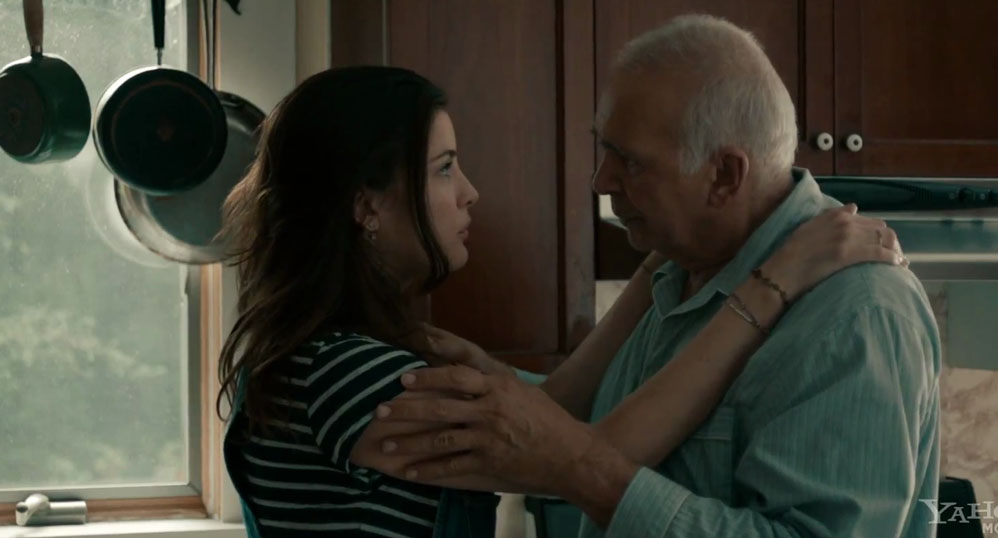 with Frank Langella