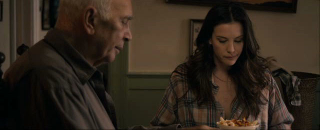 with Frank Langella