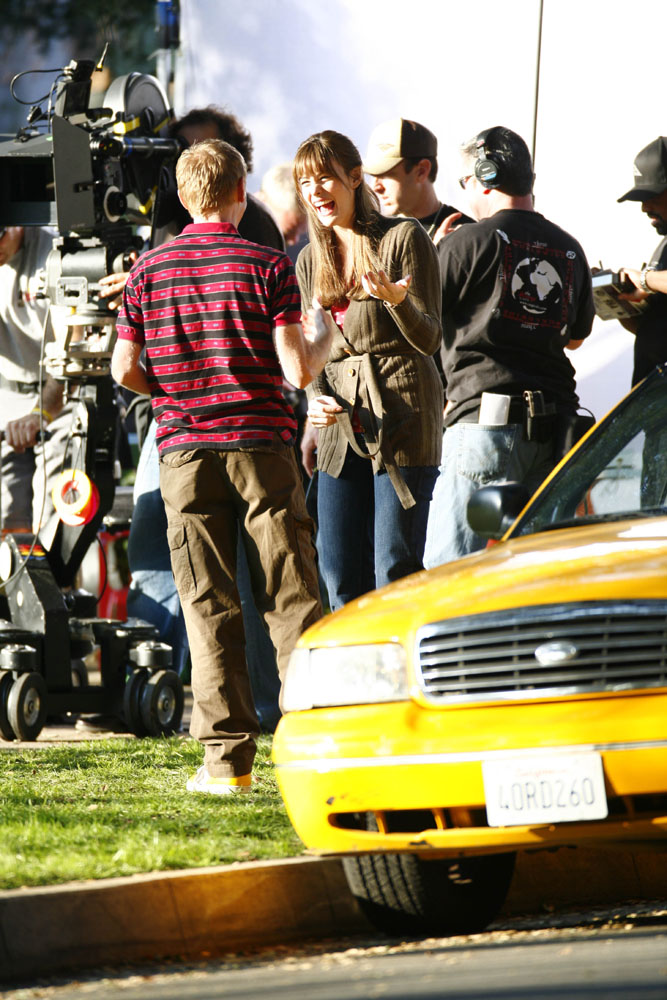 On the set with Mike White, February 2nd 2007