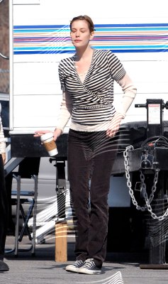 On the set, February 2nd 2007