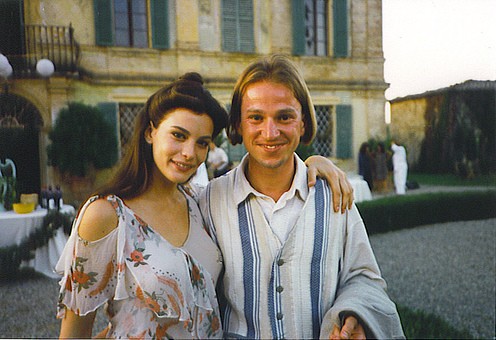 On the set