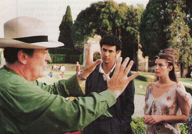 with Bernardo Bertolucci