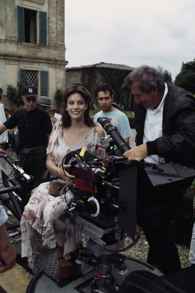 On the set
