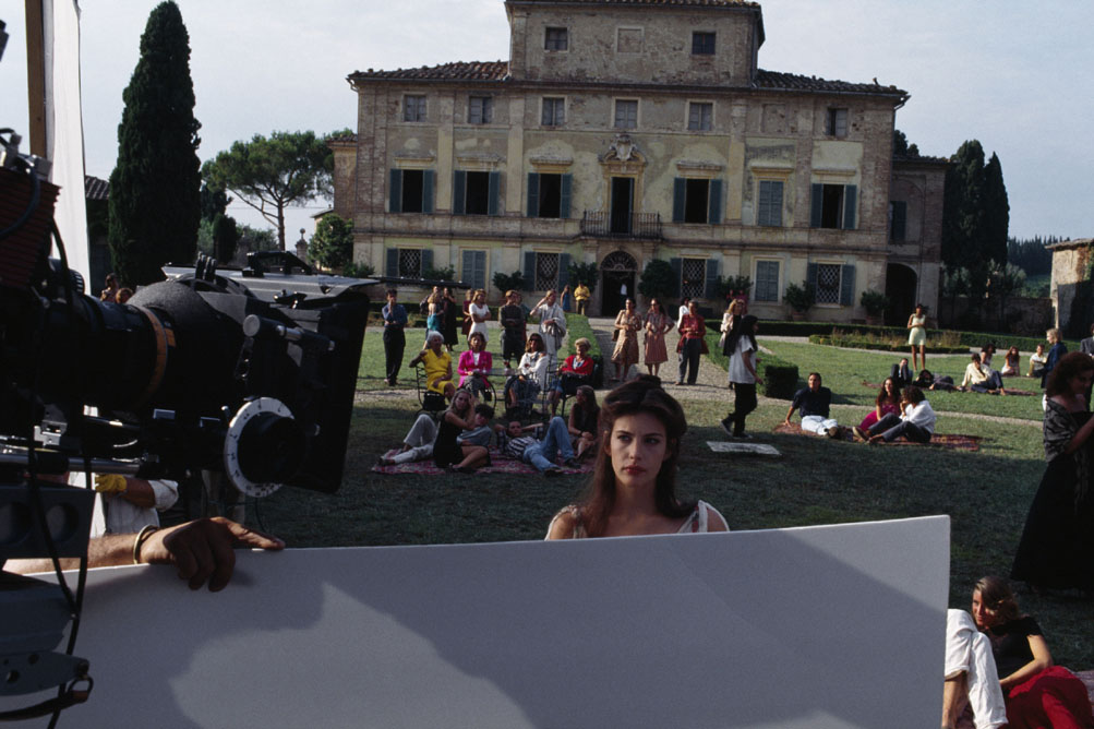 On the set