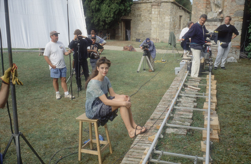 On the set