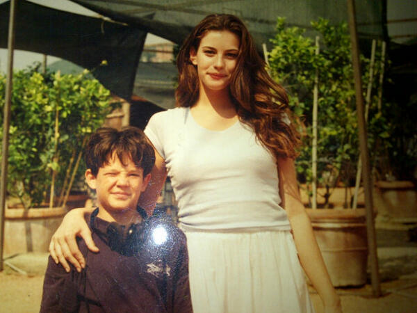On the set