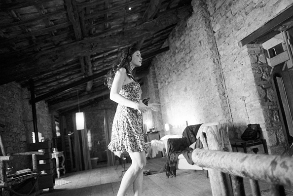 On the set