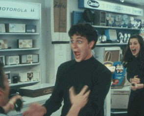 with Tom Everett Scott