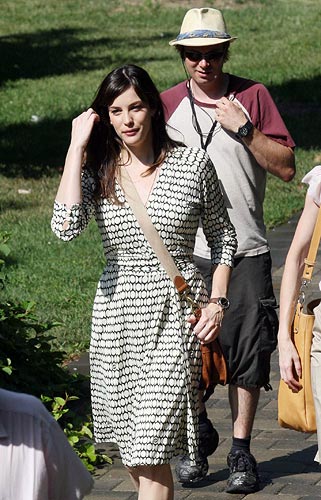 On the set, August 8th 2007