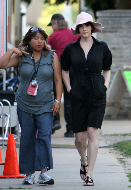 On the set, August 6th 2007
