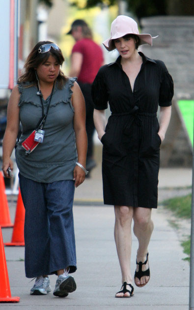 On the set, August 6th 2007