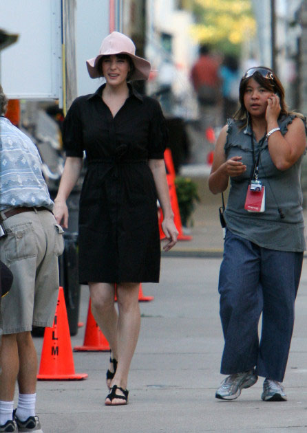 On the set, August 6th 2007