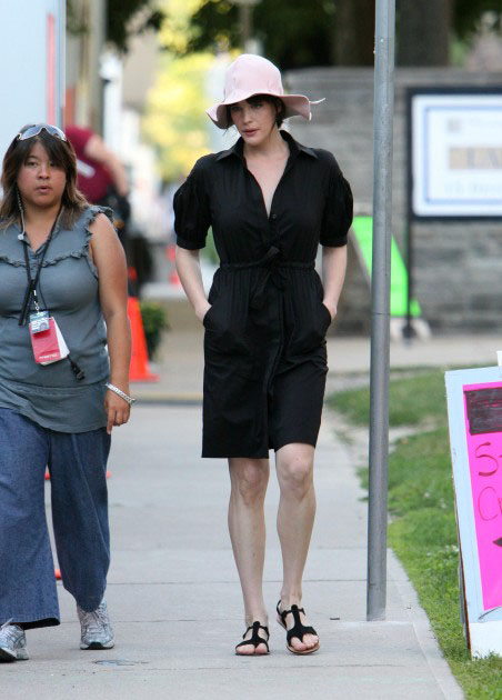 On the set, August 6th 2007