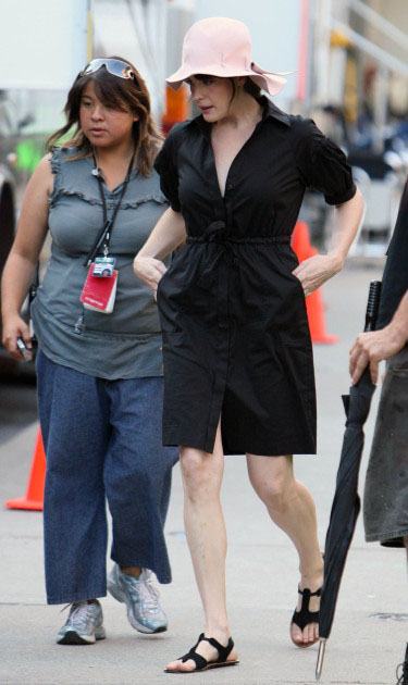 On the set, August 6th 2007