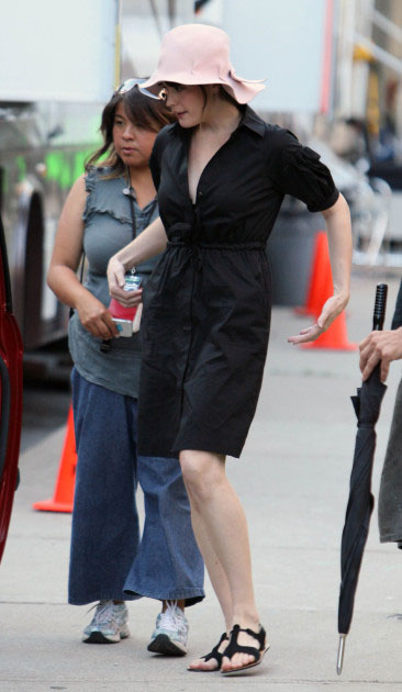 On the set, August 6th 2007