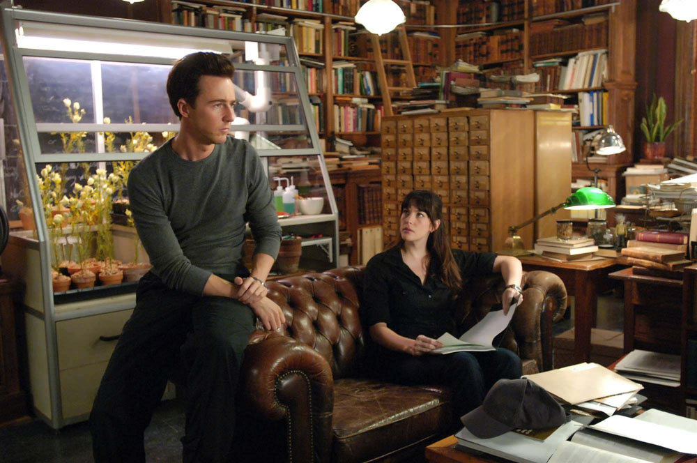 with Edward Norton
