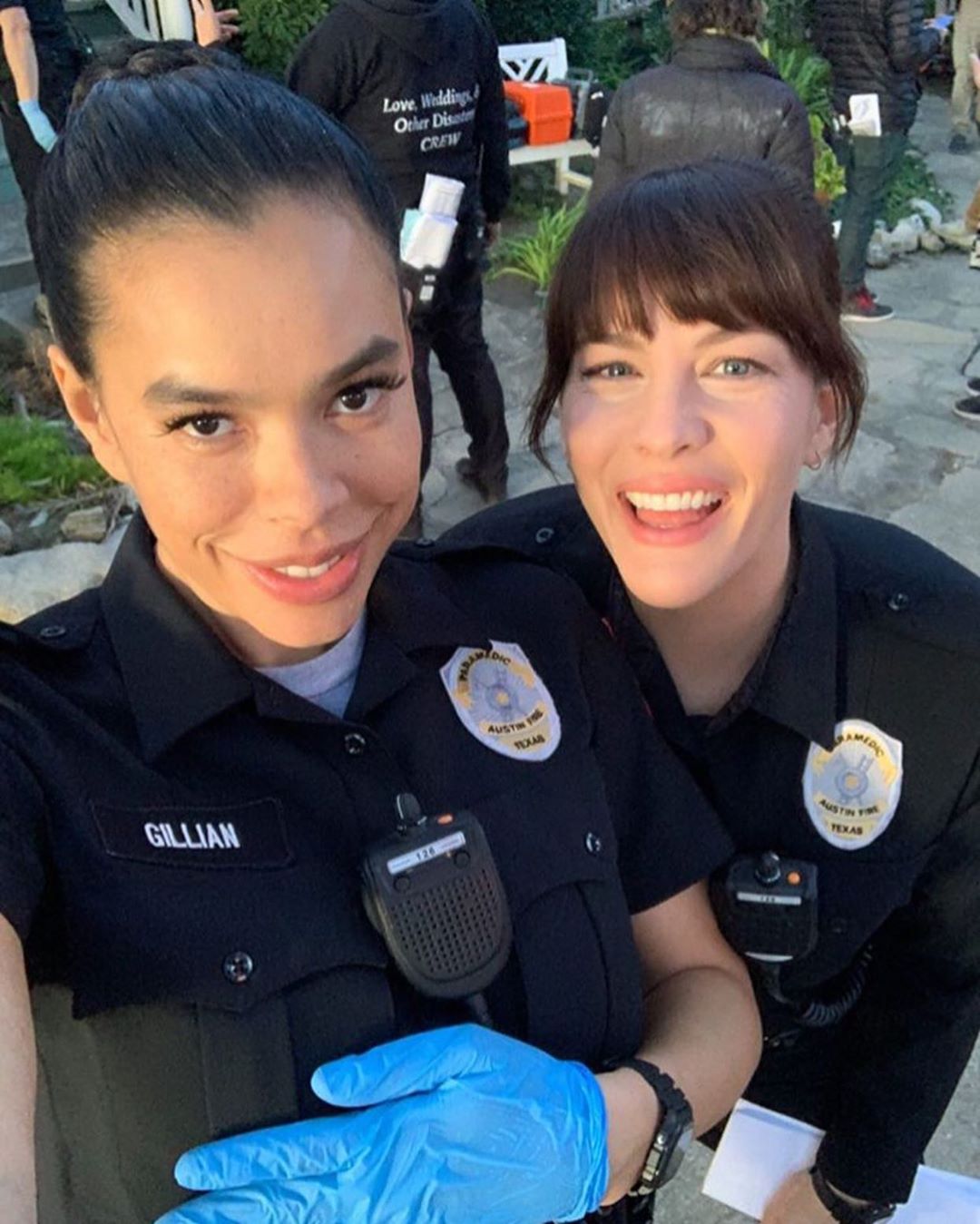 with Brianna Baker, from 911lonestar.arb Instagram
