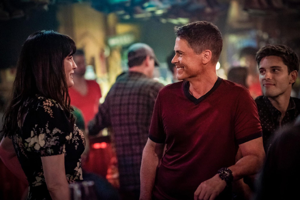 with Rob Lowe