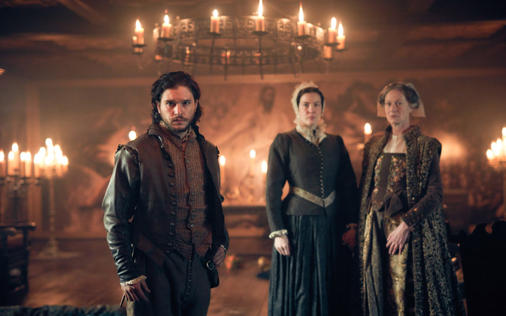 with Kit Harington and Sian Webber
