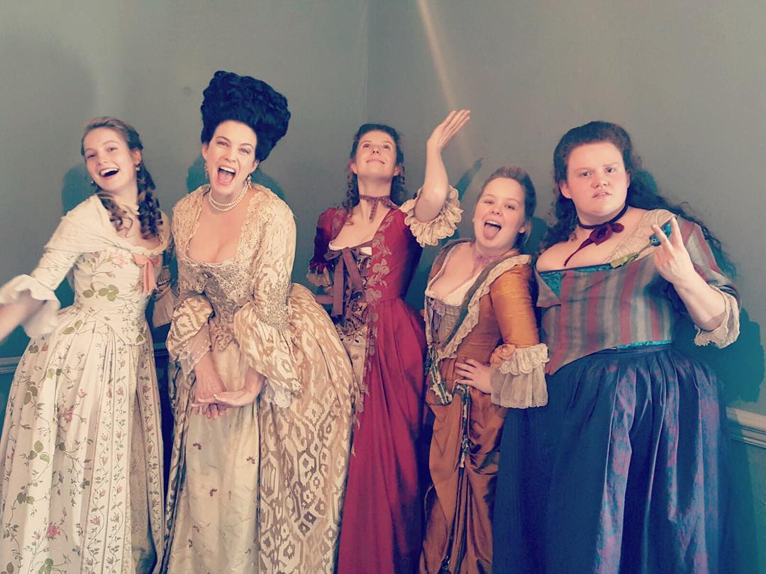 with Hannah Dodd, Emily Forbes, Nicola Coughlan and Bronwyn James, from Emily Forbes Instagram